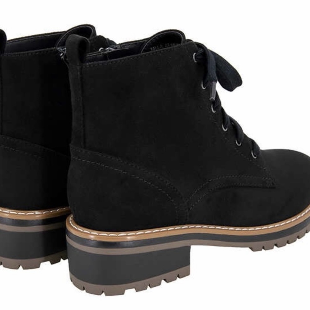 Kensie Women’s ankle boots with zipper on the side, black - Picture 3 of 5